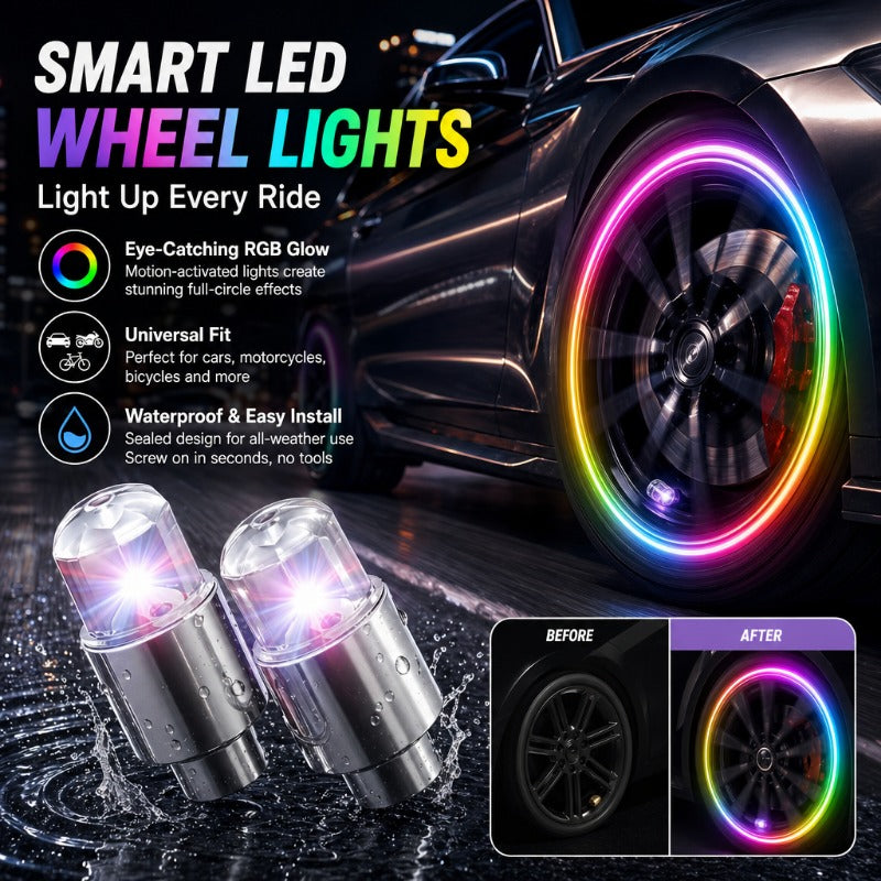 Rtawo™ Vibrant Spinning Rim Lights