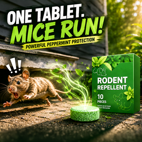 🥳2026 HOT SALE🥳  💞50% OFF!  🚫 Stop Mice Before They Move In  🌿Natural Peppermint Mouse Repellent