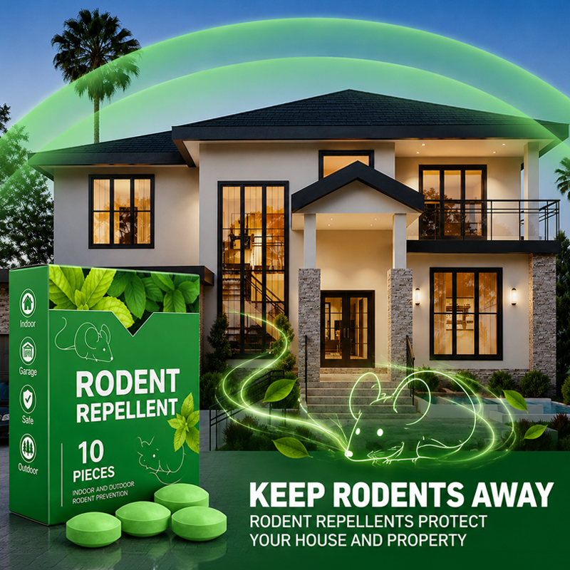 🥳2026 HOT SALE🥳  💞50% OFF!  🚫 Stop Mice Before They Move In  🌿Natural Peppermint Mouse Repellent