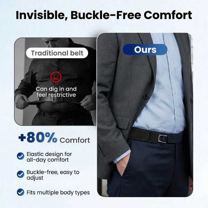 Rtawo™ No-Buckle Elastic Comfort Belt