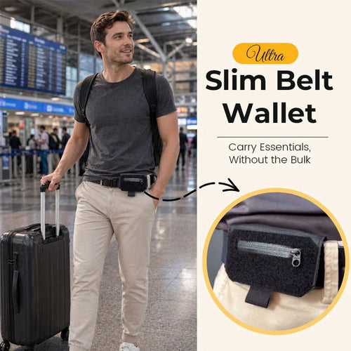 Rtawo™ Slim Belt Wallet —“Waist Shield” Tactical Waist Pack with Quick Access Wallet 🛡️💳