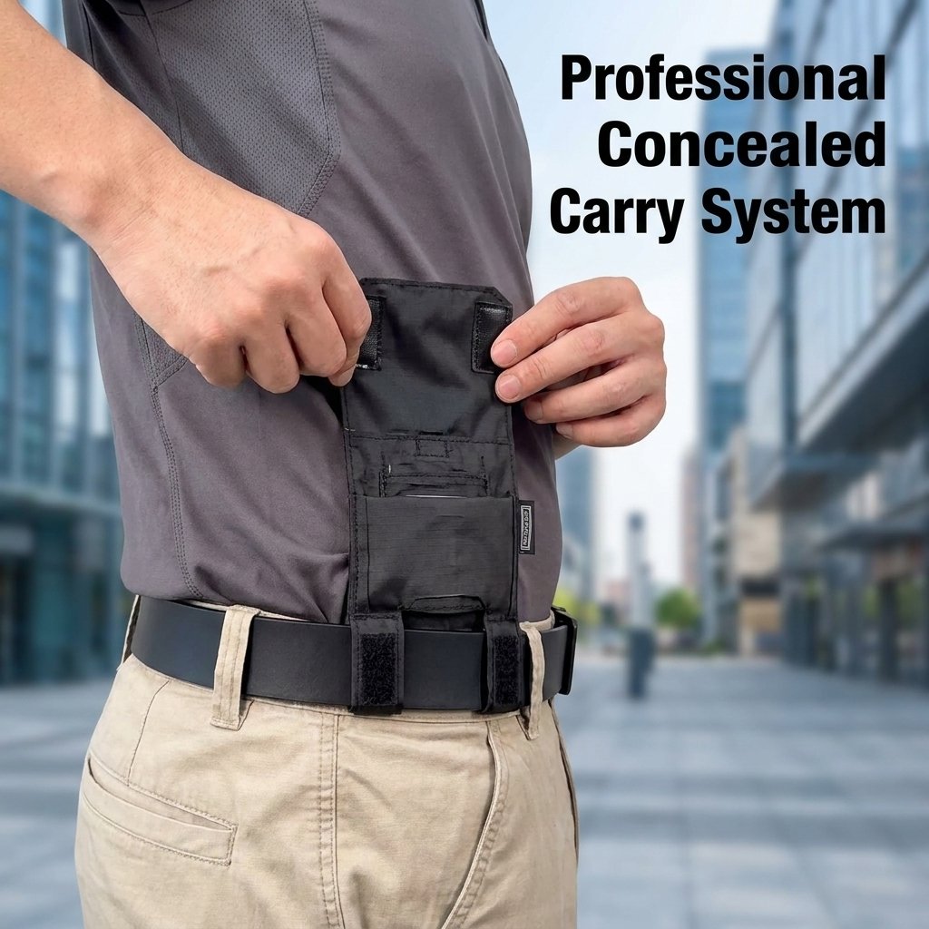 Rtawo™ Slim Belt Wallet —“Waist Shield” Tactical Waist Pack with Quick Access Wallet 🛡️💳
