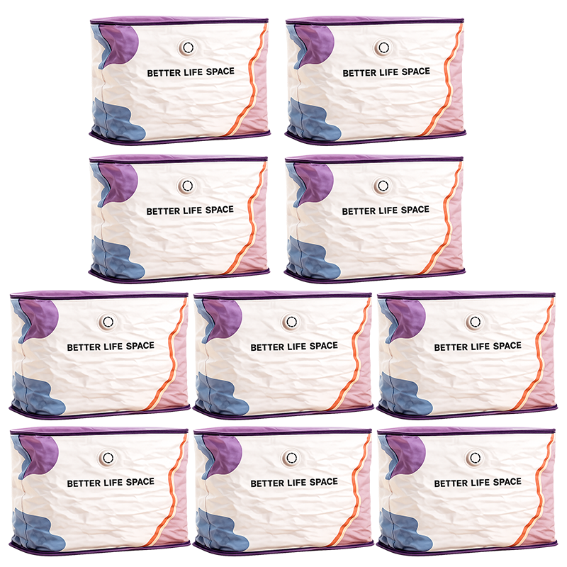 🥳2026 HOT SALE🥳💞 50% OFF! No‑Pump Vacuum Storage Bags – Press & seal, no pump needed. Saves 80% space, keeps clothes dry & dust‑free. Perfect for bulky bedding & off‑season gear. 🛏️🗄️