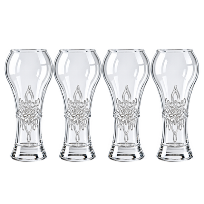 🥳2026 HOT SALE🥳💞50K+ SOLD!🏆🍺 50% OFF! Large Capacity Ornate Beer Glass – Trophy‑embossed, 500ml crystal clear. Perfect for World Cup nights. Hold like a champion! ⚽✨