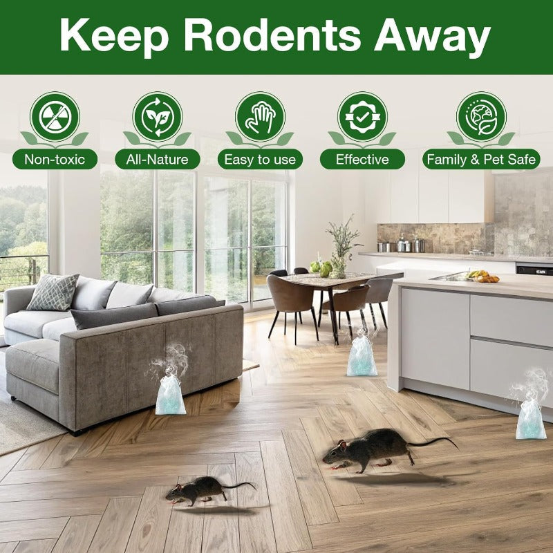 🥳2026 HOT SALE🥳  💞50% OFF!  🚫 Stop Mice Before They Move In  🌿 Natural Peppermint Mouse Repellent