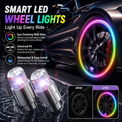 Rtawo™ Vibrant Spinning Rim Lights