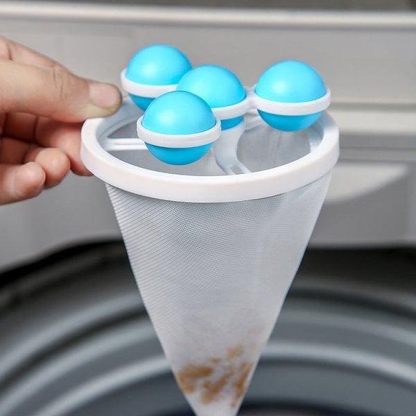 🐾FLASH SALE🧼 Floating Hair Catcher for Laundry & Bathroom