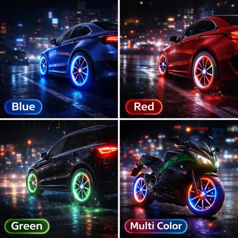 Rtawo™ Vibrant Spinning Rim Lights