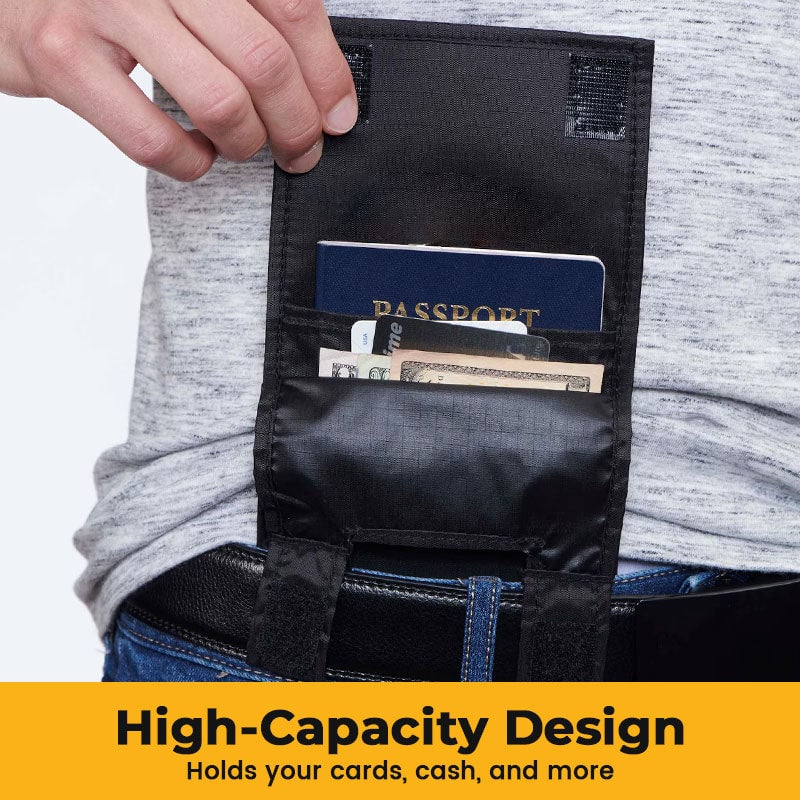 Rtawo™ Slim Belt Wallet —“Waist Shield” Tactical Waist Pack with Quick Access Wallet 🛡️💳