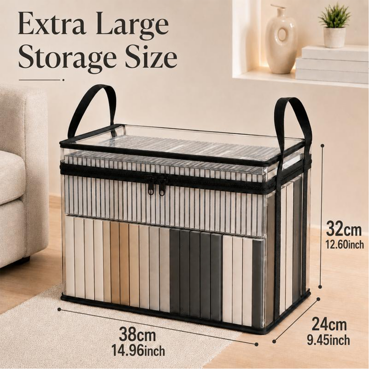 Rtawo™ Clear Storage Bag – Dust-Proof Organizer for Toys, Clothes & More🧸📚👕🧦