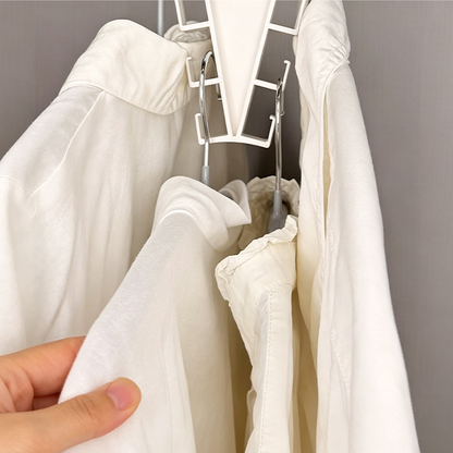 🔥 50% off – Smart triangular closet storage ✨ More space, less clutter, and stylish organization at home 🏡